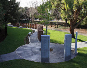 North View of Flight 93 Memorial in Union City, California